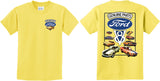 Kids Ford Mustang T-shirt V8 Collection Front and Back - Yoga Clothing for You