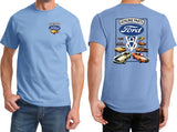 Ford Mustang T-shirt V8 Collection Front and Back - Yoga Clothing for You