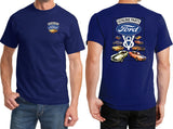 Ford Mustang T-shirt V8 Collection Front and Back - Yoga Clothing for You