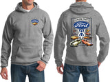 Ford Mustang Hoodie V8 Collection Front and Back - Yoga Clothing for You