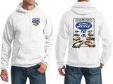 Ford Mustang Hoodie V8 Collection Front and Back - Yoga Clothing for You