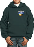 Kids Ford Mustang Hoodie Genuine Parts Pocket Print - Yoga Clothing for You
