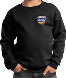 Kids Ford Mustang Sweatshirt Genuine Parts Pocket Print - Yoga Clothing for You