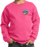 Kids Ford Mustang Sweatshirt Genuine Parts Pocket Print - Yoga Clothing for You
