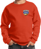 Kids Ford Mustang Sweatshirt Genuine Parts Pocket Print - Yoga Clothing for You
