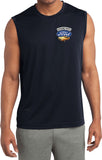 Ford Mustang T-shirt Genuine Parts Pocket Print Sleeveless Tee - Yoga Clothing for You