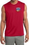 Ford Mustang T-shirt Genuine Parts Pocket Print Sleeveless Tee - Yoga Clothing for You