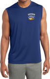 Ford Mustang T-shirt Genuine Parts Pocket Print Sleeveless Tee - Yoga Clothing for You