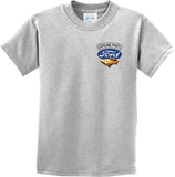 Kids Ford Mustang T-shirt Genuine Parts Pocket Print - Yoga Clothing for You