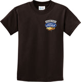 Kids Ford Mustang T-shirt Genuine Parts Pocket Print - Yoga Clothing for You