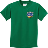 Kids Ford Mustang T-shirt Genuine Parts Pocket Print - Yoga Clothing for You