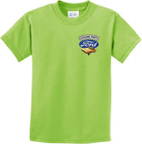Kids Ford Mustang T-shirt Genuine Parts Pocket Print - Yoga Clothing for You