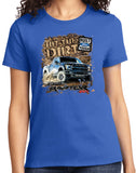 Ladies Ford F-150 T-shirt Hit The Dirt - Yoga Clothing for You