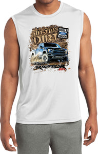 Ford F-150 T-shirt Hit The Dirt Sleeveless Competitor Shirt - Yoga Clothing for You