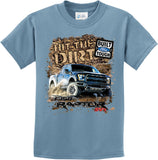Kids Ford F-150 T-shirt Hit The Dirt Youth Tee - Yoga Clothing for You