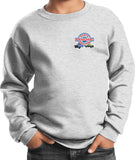 Kids Ford Trucks Sweatshirt Genuine Parts Service Pocket Print - Yoga Clothing for You