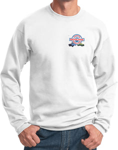Ford Trucks Sweatshirt Genuine Parts Service Pocket Print - Yoga Clothing for You