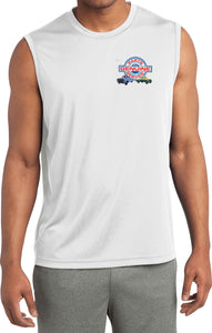 Ford Trucks T-shirt Genuine Parts Pocket Print Sleeveless Tee - Yoga Clothing for You
