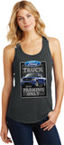 Ladies Ford Truck Tank Top Parking Sign Racerback - Yoga Clothing for You