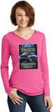 Ladies Ford Truck T-shirt Parking Sign Tri Blend Hoodie - Yoga Clothing for You
