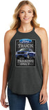 Ladies Ford Truck Tank Top Parking Sign Tri Rocker Tanktop - Yoga Clothing for You