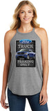 Ladies Ford Truck Tank Top Parking Sign Tri Rocker Tanktop - Yoga Clothing for You