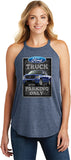 Ladies Ford Truck Tank Top Parking Sign Tri Rocker Tanktop - Yoga Clothing for You