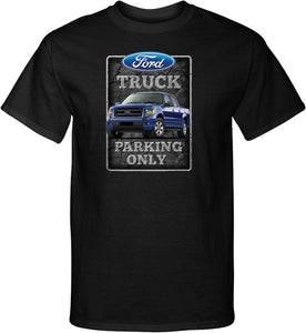 Ford Truck T-shirt Parking Sign Tall Tee - Yoga Clothing for You