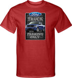 Ford Truck T-shirt Parking Sign Tall Tee - Yoga Clothing for You