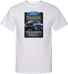 Ford Truck T-shirt Parking Sign Tall Tee - Yoga Clothing for You