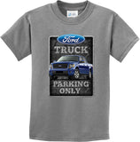 Kids Ford Truck T-shirt Parking Sign Youth Tee - Yoga Clothing for You