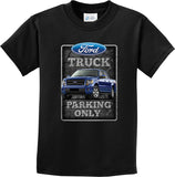 Kids Ford Truck T-shirt Parking Sign Youth Tee - Yoga Clothing for You