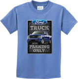 Kids Ford Truck T-shirt Parking Sign Youth Tee - Yoga Clothing for You