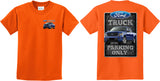Kids Ford Truck T-shirt Parking Sign Front and Back - Yoga Clothing for You