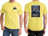 Ford Truck T-shirt Parking Sign Front and Back - Yoga Clothing for You
