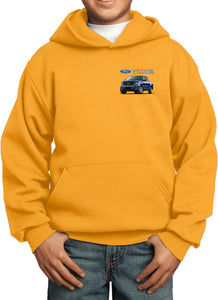 Kids Ford F-150 Truck Hoodie Pocket Print - Yoga Clothing for You