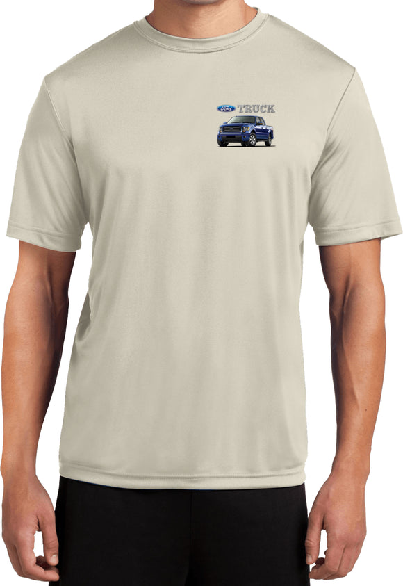 Ford F-150 Truck T-shirt Pocket Print Moisture Wicking Tee - Yoga Clothing for You