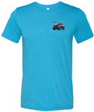 Ford F-150 Truck T-shirt Pocket Print Tri Blend Tee - Yoga Clothing for You