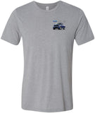 Ford F-150 Truck T-shirt Pocket Print Tri Blend Tee - Yoga Clothing for You