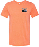 Ford F-150 Truck T-shirt Pocket Print Tri Blend Tee - Yoga Clothing for You