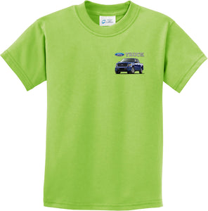 Kids Ford F-150 Truck T-shirt Pocket Print Youth Tee - Yoga Clothing for You