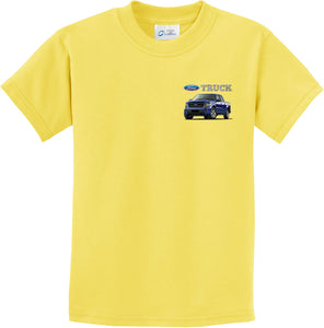 Kids Ford F-150 Truck T-shirt Pocket Print Youth Tee - Yoga Clothing for You