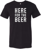 St Patricks Day Here for the Beer Tri Blend T-Shirt - Yoga Clothing for You
