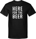 St Patricks Day Here for the Beer Tall T-shirt - Yoga Clothing for You
