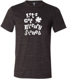St Patricks Day Lets Get Blarney Stoned Tri Blend T-Shirt - Yoga Clothing for You