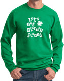 St Patricks Day Lets Get Blarney Stoned Sweatshirt - Yoga Clothing for You