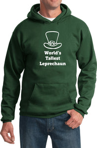 St Patricks Day Worlds Tallest Leprechaun Hoodie - Yoga Clothing for You