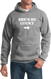 St Patricks Day Shes So Lucky Hoodie - Yoga Clothing for You