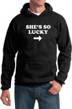 St Patricks Day Shes So Lucky Hoodie - Yoga Clothing for You