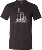 St Patricks Day Beer Me Tri Blend T-Shirt - Yoga Clothing for You